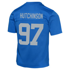 Aidan Hutchinson Detroit Lions Youth Game Jersey Blue - Nike