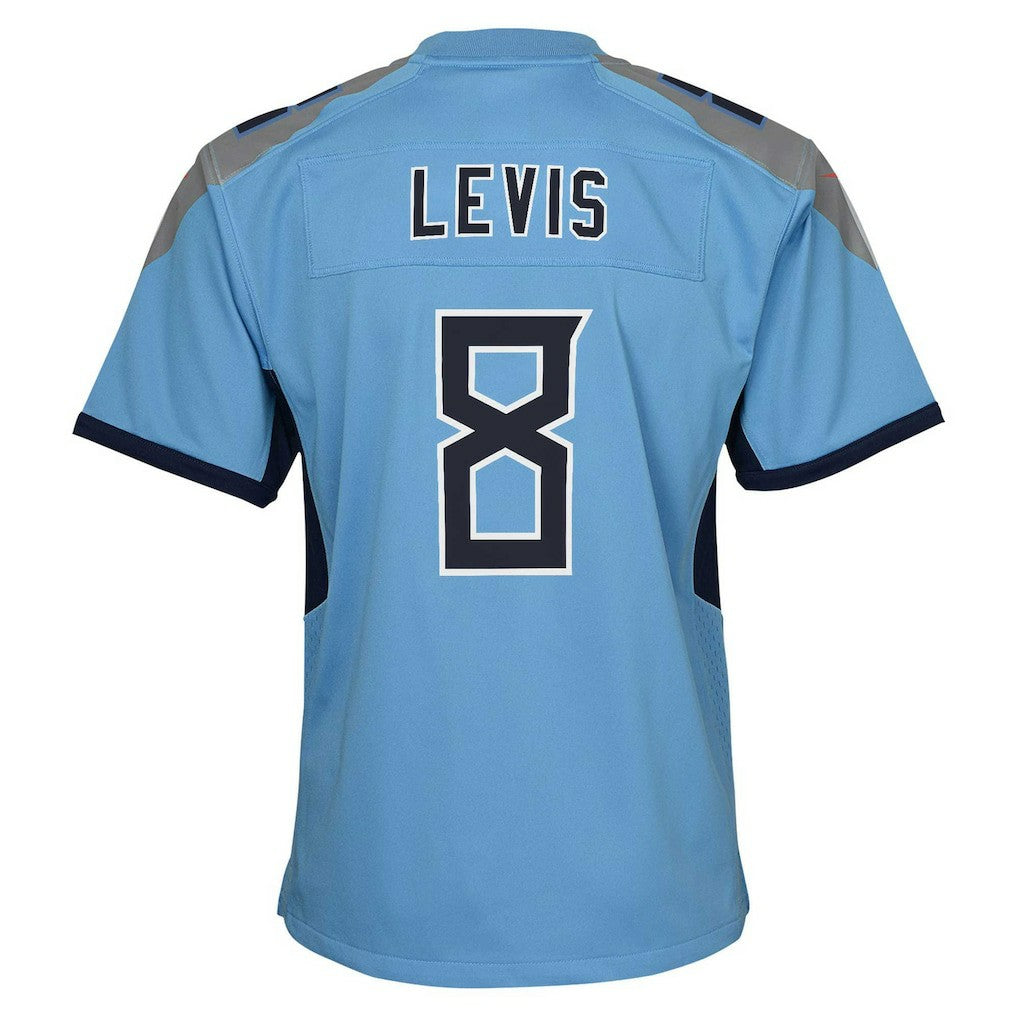Will Levis Tennessee Titans Youth Game Jersey Light Blue - Nike