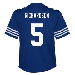 Anthony Richardson Sr. Indianapolis Colts Youth Game Jersey Royal - Nike