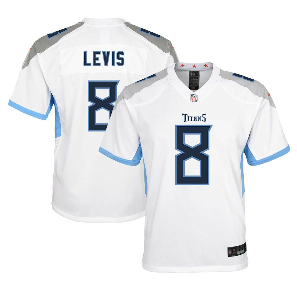 Will Levis Tennessee Titans Youth Game Jersey White - Nike