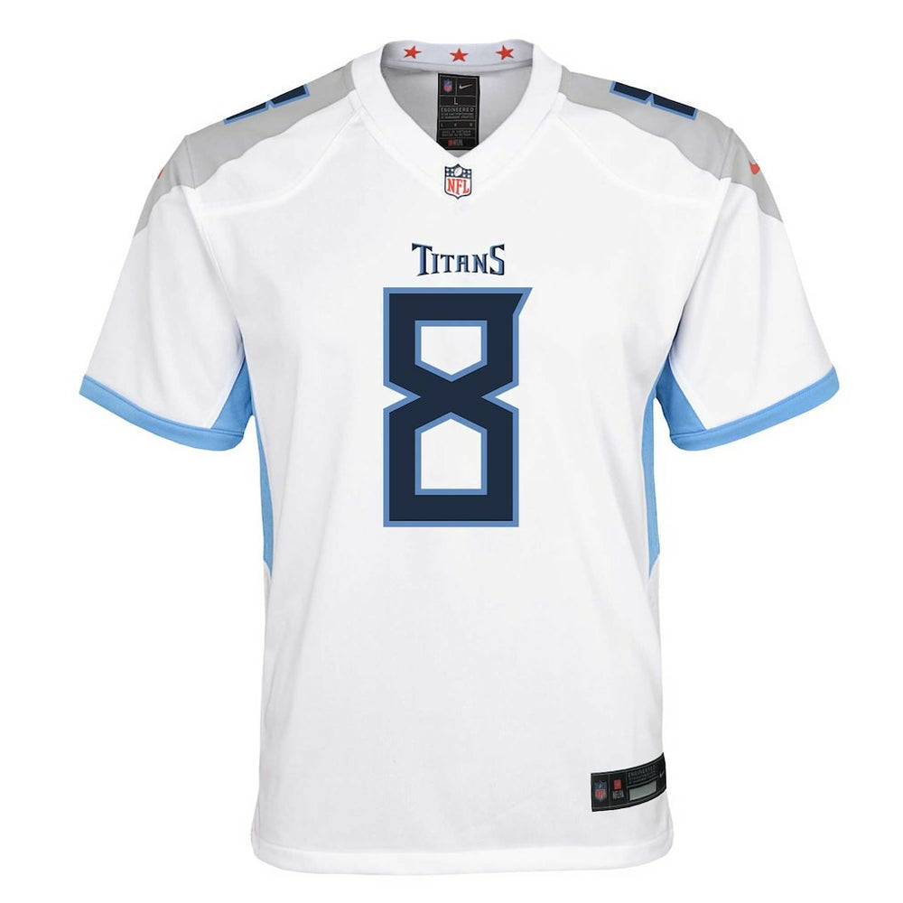 Will Levis Tennessee Titans Youth Game Jersey White - Nike