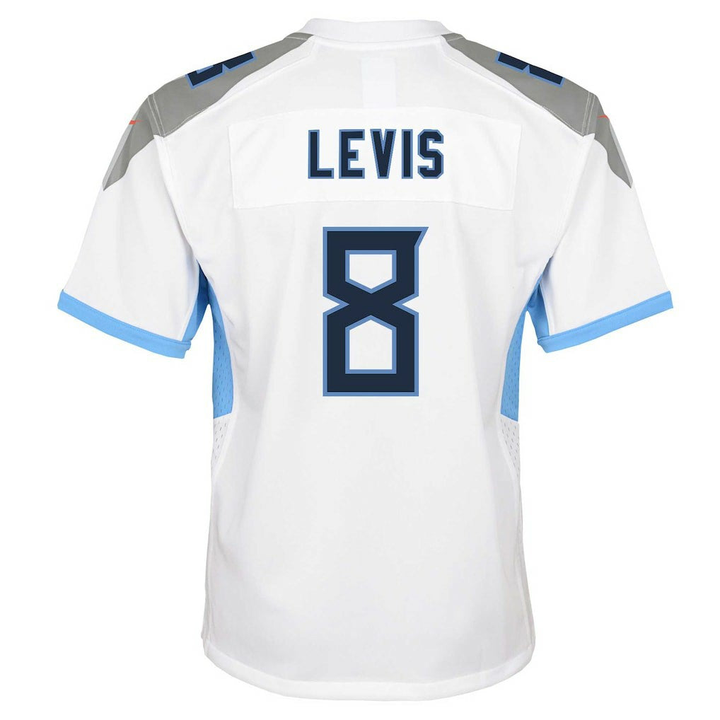 Will Levis Tennessee Titans Youth Game Jersey White - Nike