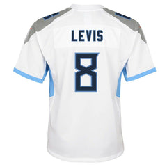 Will Levis Tennessee Titans Youth Game Jersey White - Nike