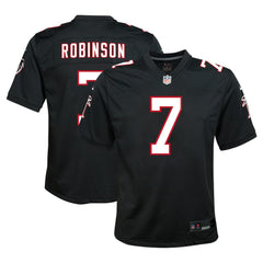 Bijan Robinson Atlanta Falcons Youth Game Jersey Black - Nike