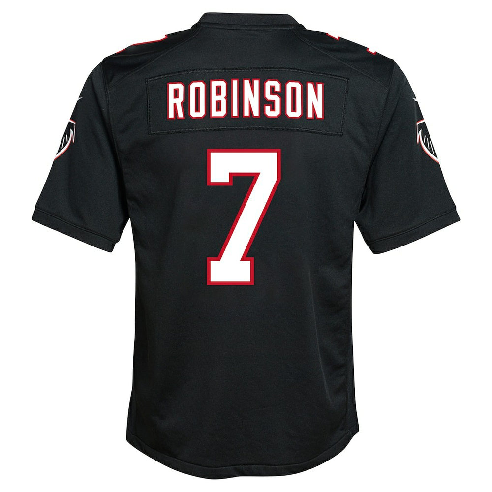 Bijan Robinson Atlanta Falcons Youth Game Jersey Black - Nike