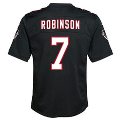 Bijan Robinson Atlanta Falcons Youth Game Jersey Black - Nike