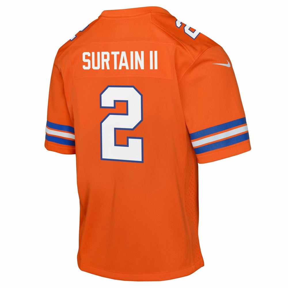 Patrick Surtain II Denver Broncos Youth Game Jersey Orange - Nike