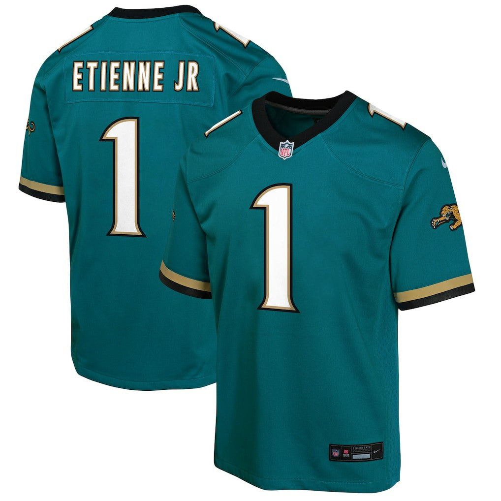 Travis Etienne Jacksonville Jaguars Youth Game Jersey Teal - Nike