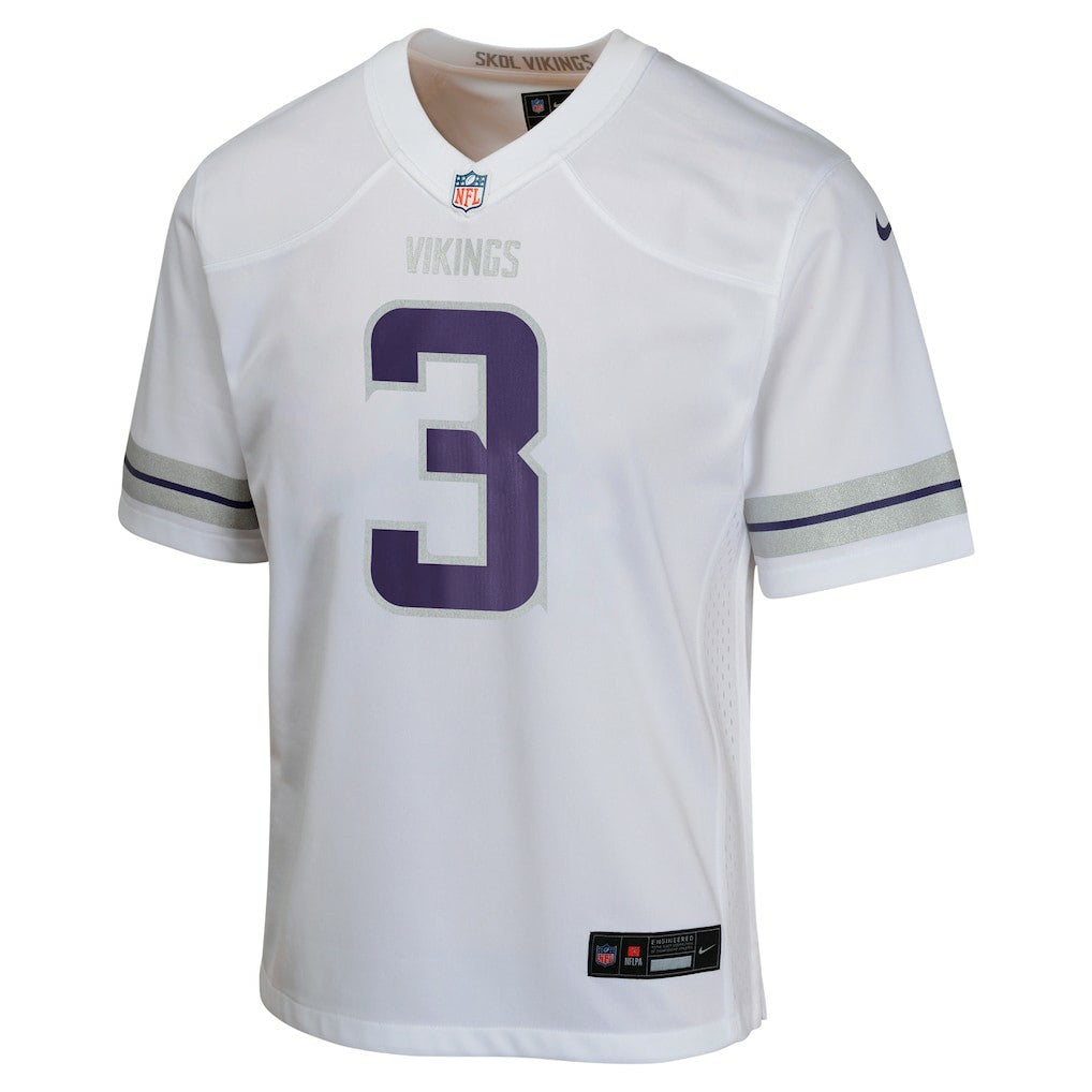 Jordan Addison Minnesota Vikings Youth Game Jersey White - Nike