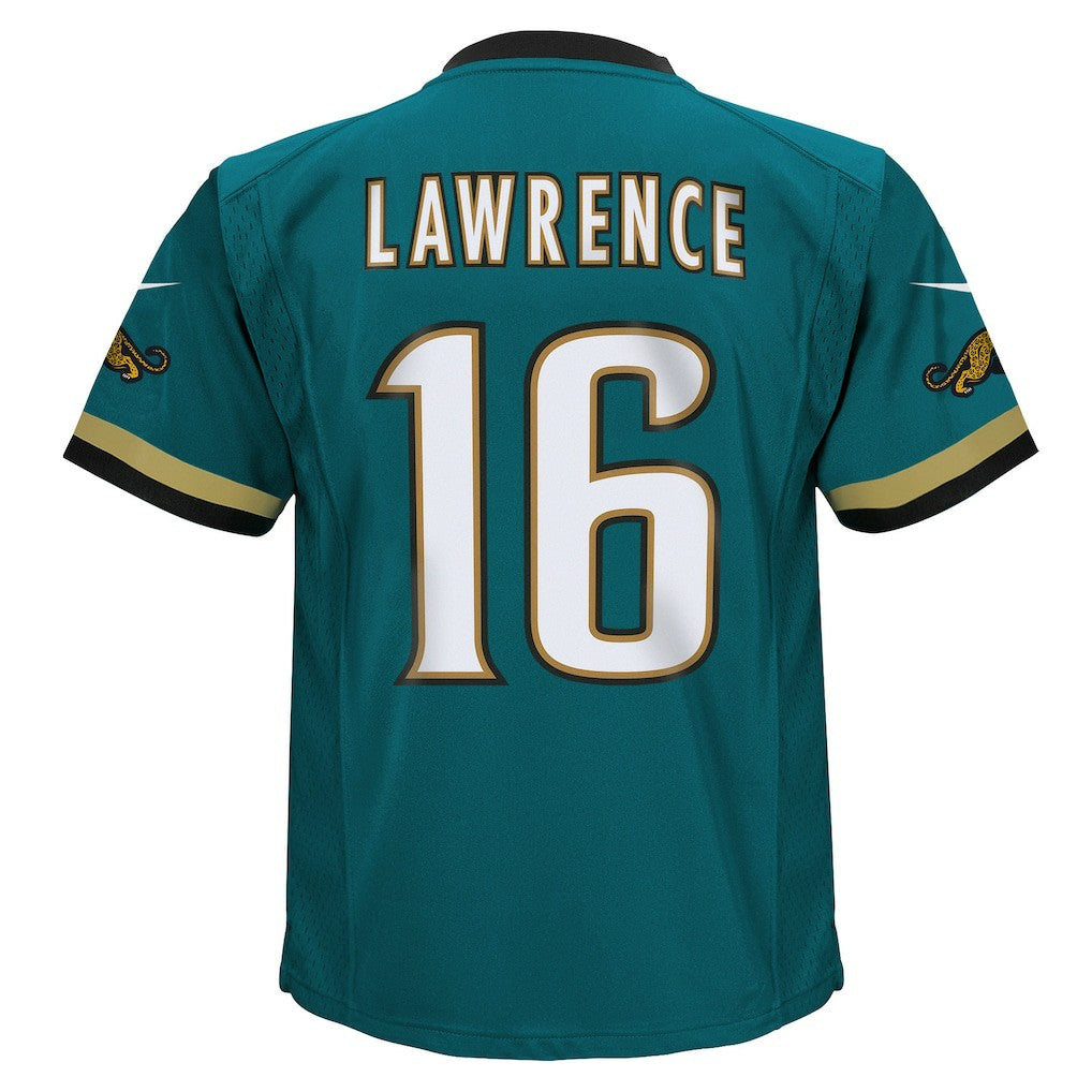Trevor Lawrence Jacksonville Jaguars Preschool Prowler Throwback Player Game Jersey - Teal | NFL Jerseys