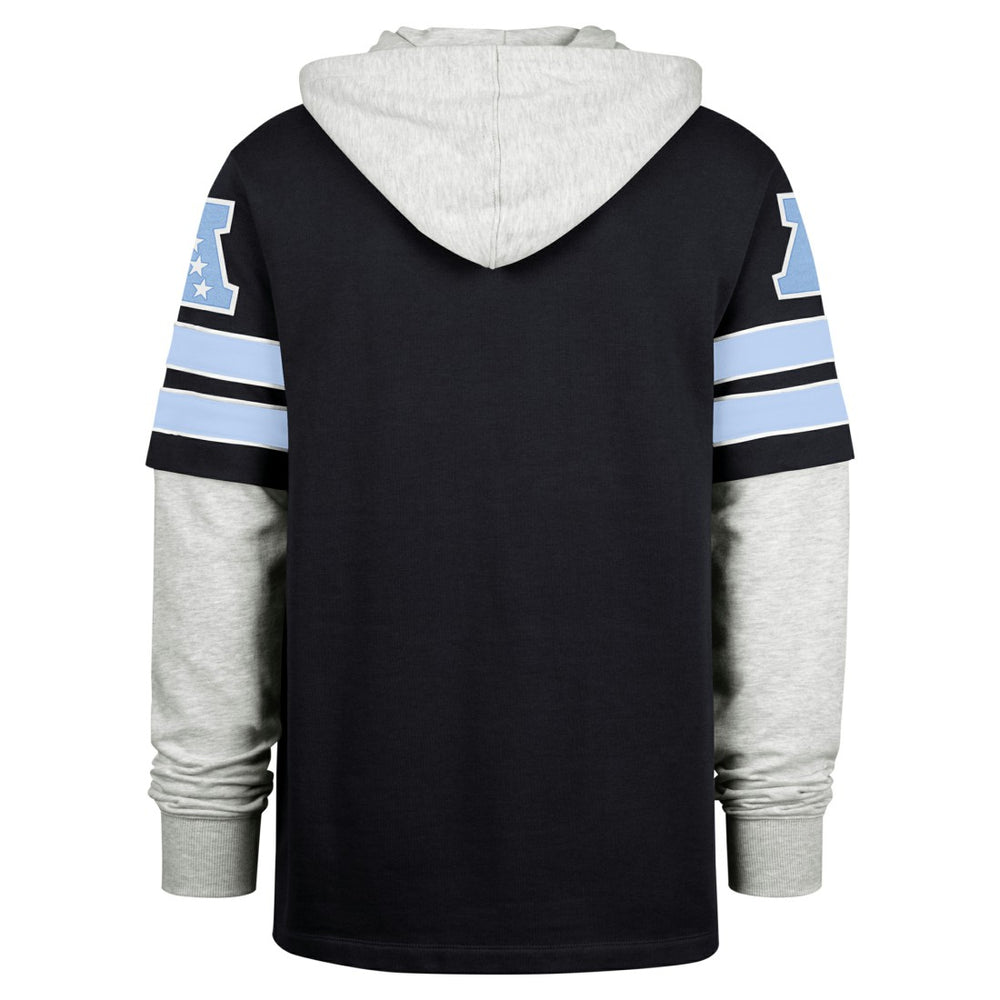 Tennessee Titans '47 Double Header Blitz Cornerback Pullover Hoodie Navy - 47 brand
