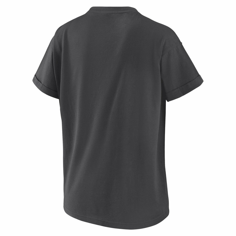 Minnesota Twins WEAR by Erin Andrews Women's Domestic Box Color Boyfriend T-Shirt On Sale