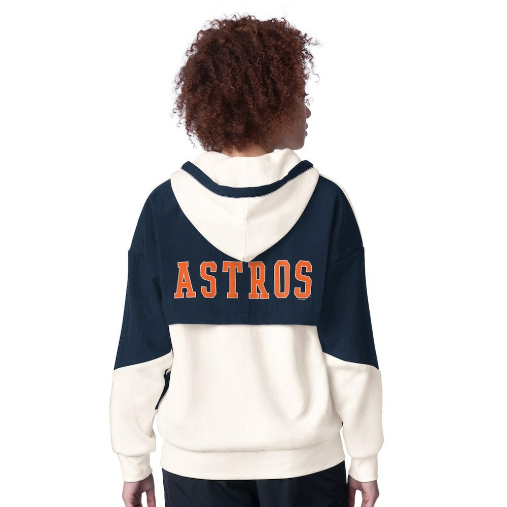 Houston Astros Starter Women's Scrimmage Full-Zip Hoodie Clearance