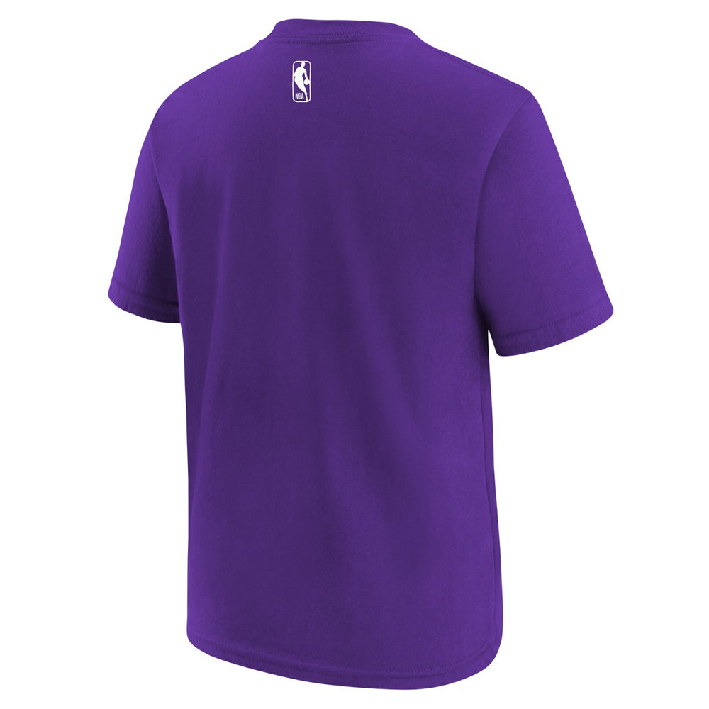 Nike - Phoenix Suns Youth 2025/26 City Edition Essential Logo T-Shirt - Purple