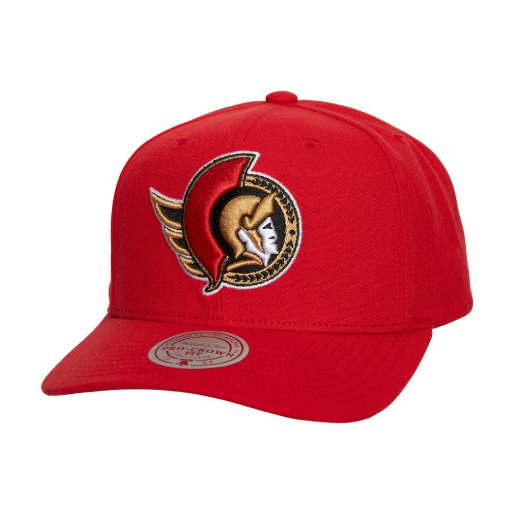 Ottawa Senators - Mitchell & Ness Core Team Ground Pro Adjustable Hat Red