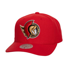 Ottawa Senators - Mitchell & Ness Core Team Ground Pro Adjustable Hat Red