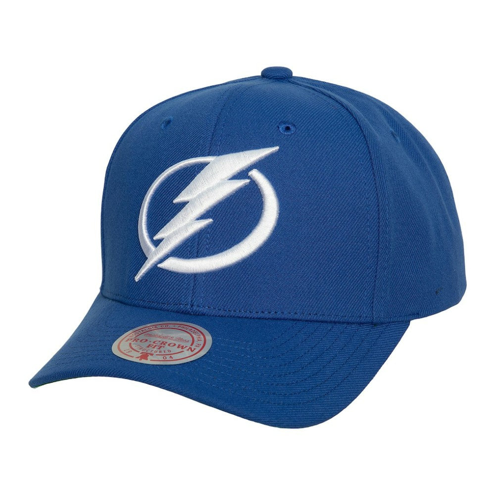 Tampa Bay Lightning - Mitchell & Ness Core Team Ground Pro Adjustable Hat Blue