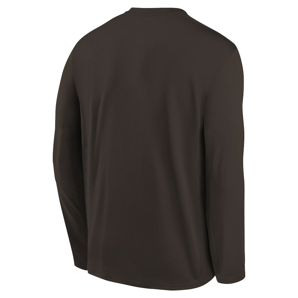 Cleveland Browns Preschool Legend Icon Long Sleeve T-Shirt Brown - Nike