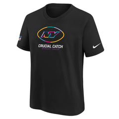 New York Jets Youth 2024 NFL Crucial Catch T-Shirt Black - Nike