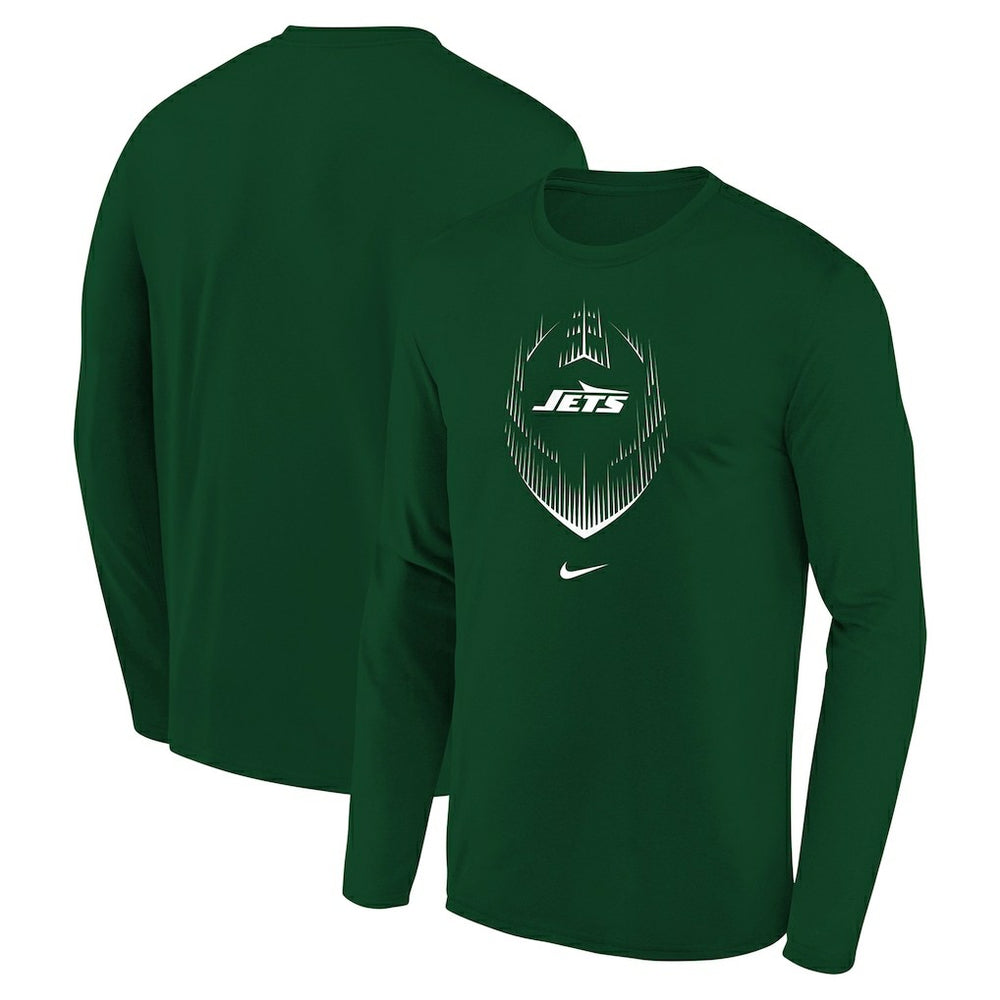 New York Jets Youth Legend Icon Long Sleeve T-Shirt Green - Nike