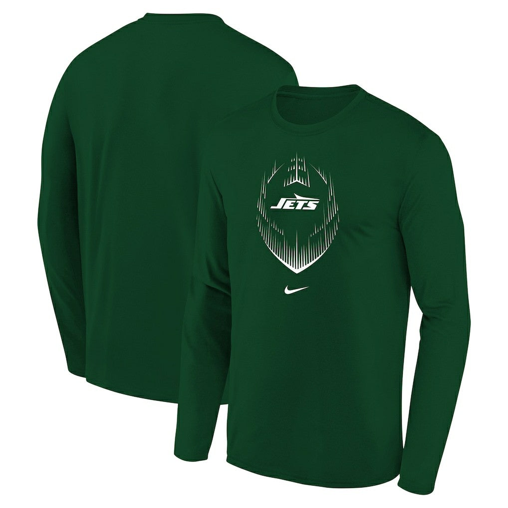 New York Jets Youth Legend Icon Long Sleeve T-Shirt Green - Nike