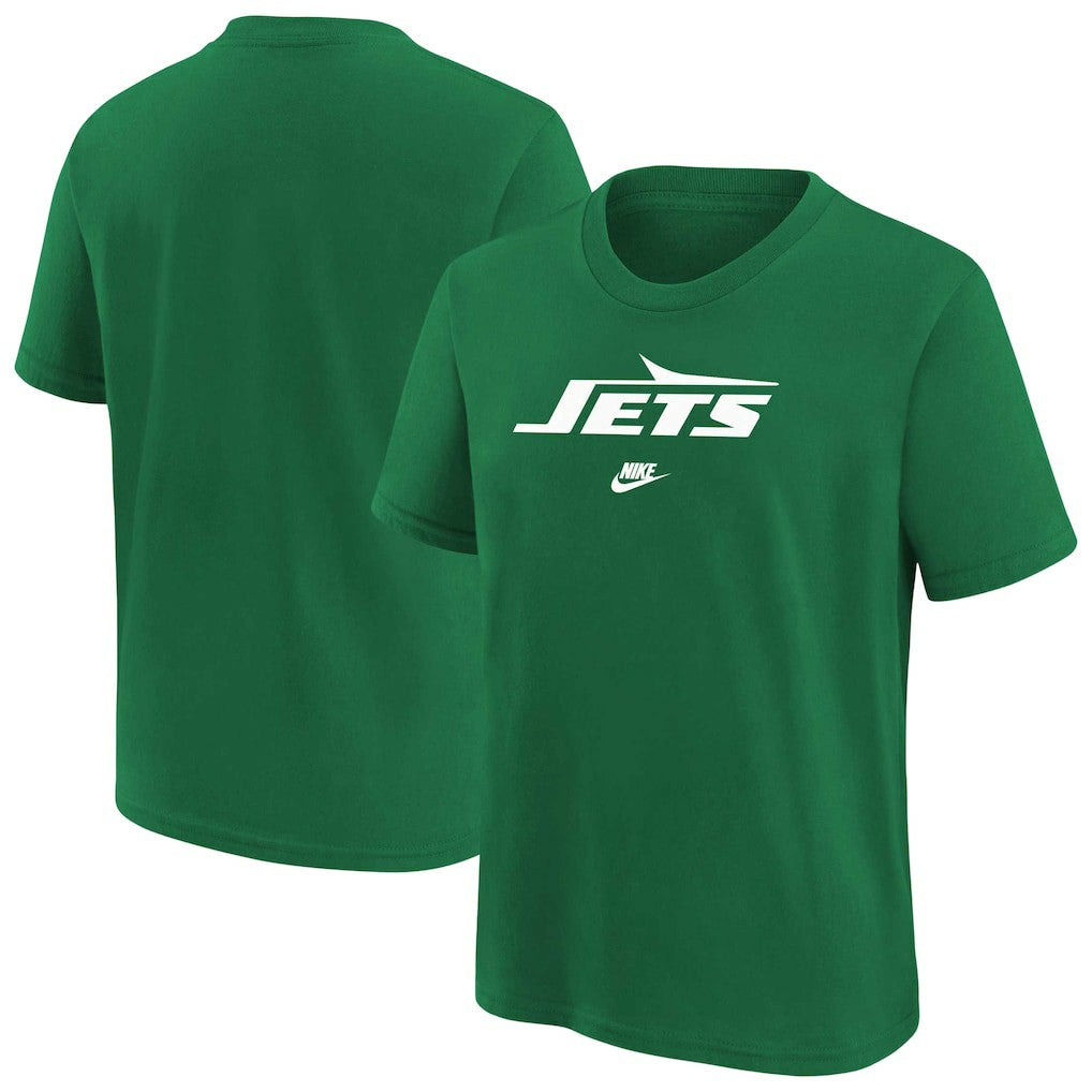 New York Jets Youth Rewind Essential T-Shirt Green - Nike