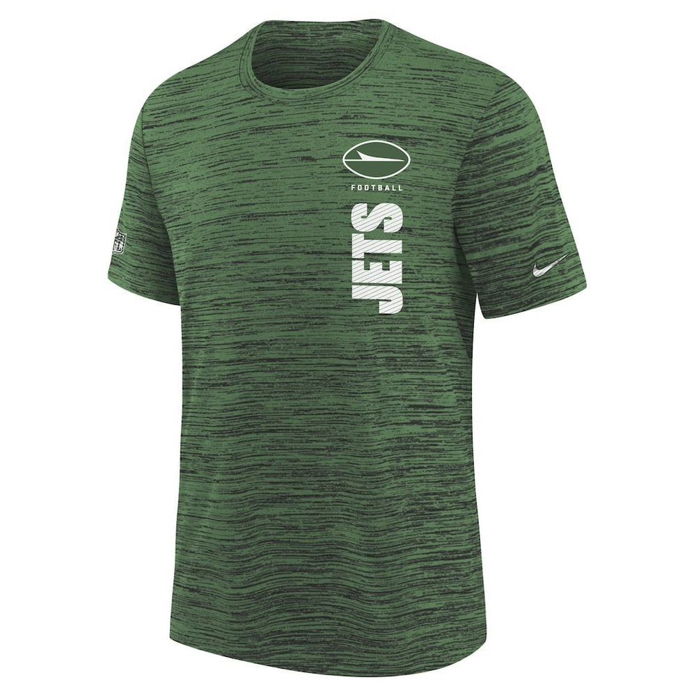 New York Jets Youth Sideline Velocity Performance T-Shirt Green - Nike