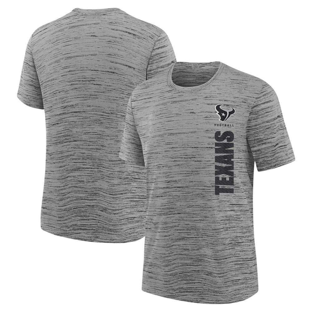 Houston Texans Youth Sideline Velocity Performance T-Shirt Heather Charcoal - Nike