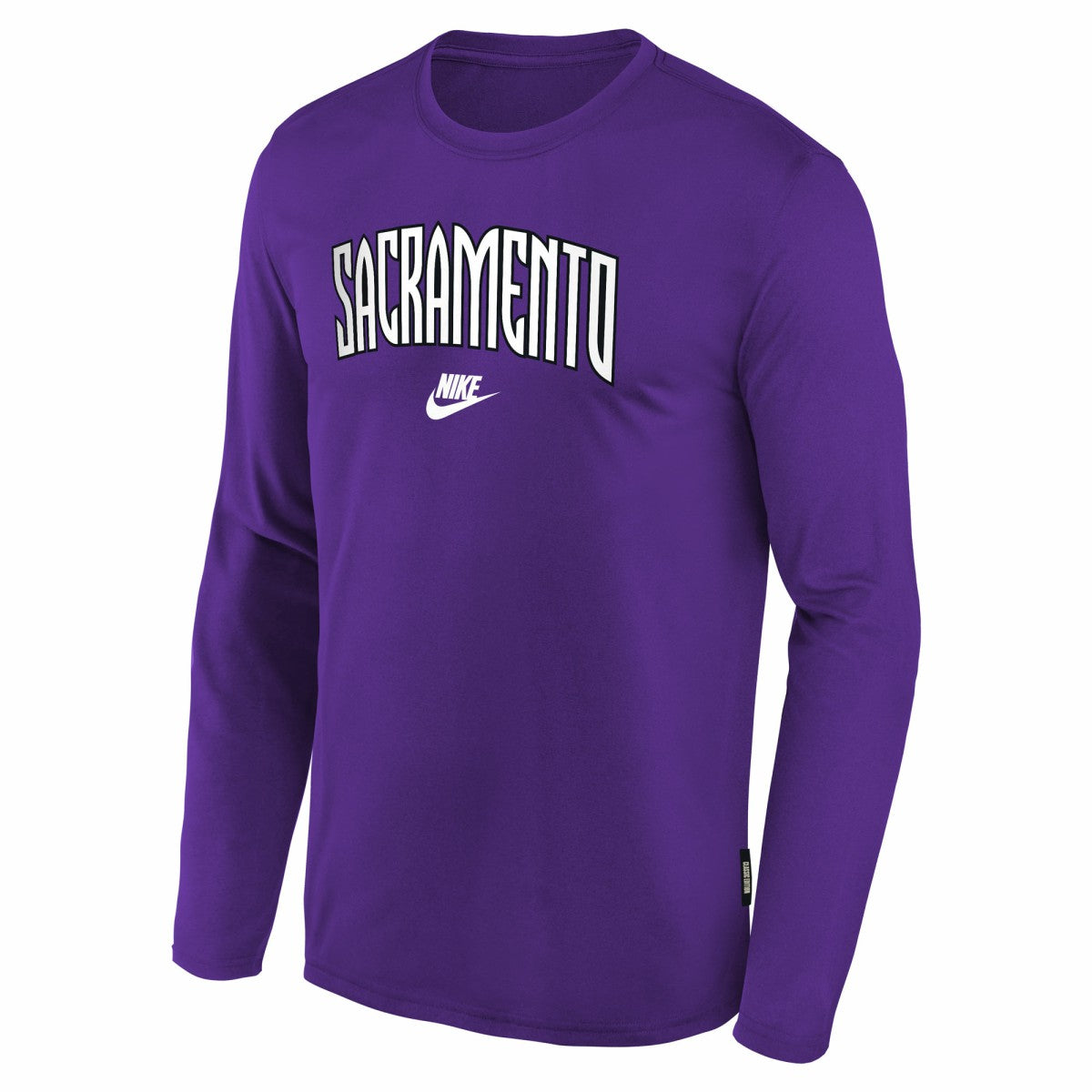 Nike - Sacramento Kings Youth Hardwood Classics Long Sleeve T-Shirt - Purple