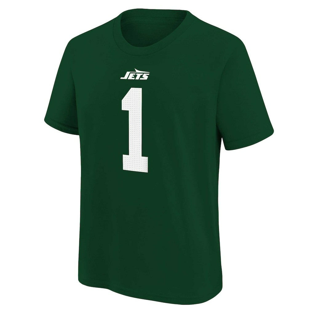 Ahmad Sauce Gardner New York Jets Youth Player Name & Number T-Shirt Green - Nike