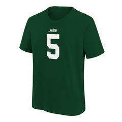 Garrett Wilson New York Jets Youth Player Name & Number T-Shirt Green - Nike