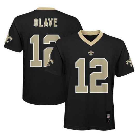 Chris Olave New Orleans Saints Youth Replica Player Jersey - Black on sale | NFL Jerseys