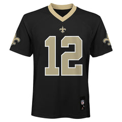 Chris Olave New Orleans Saints Youth Replica Player Jersey Black - NFL