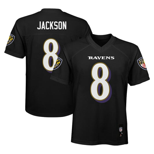 Lamar Jackson Baltimore Ravens Preschool Replica Player Jersey - Black sale | NFL Jerseys