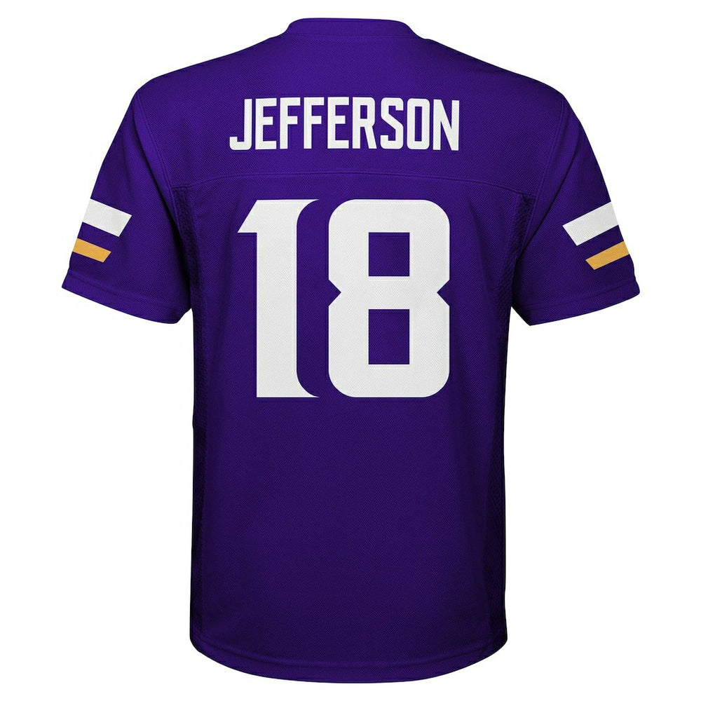 Justin Jefferson Minnesota Vikings Preschool Replica Player Jersey Purple - NFL