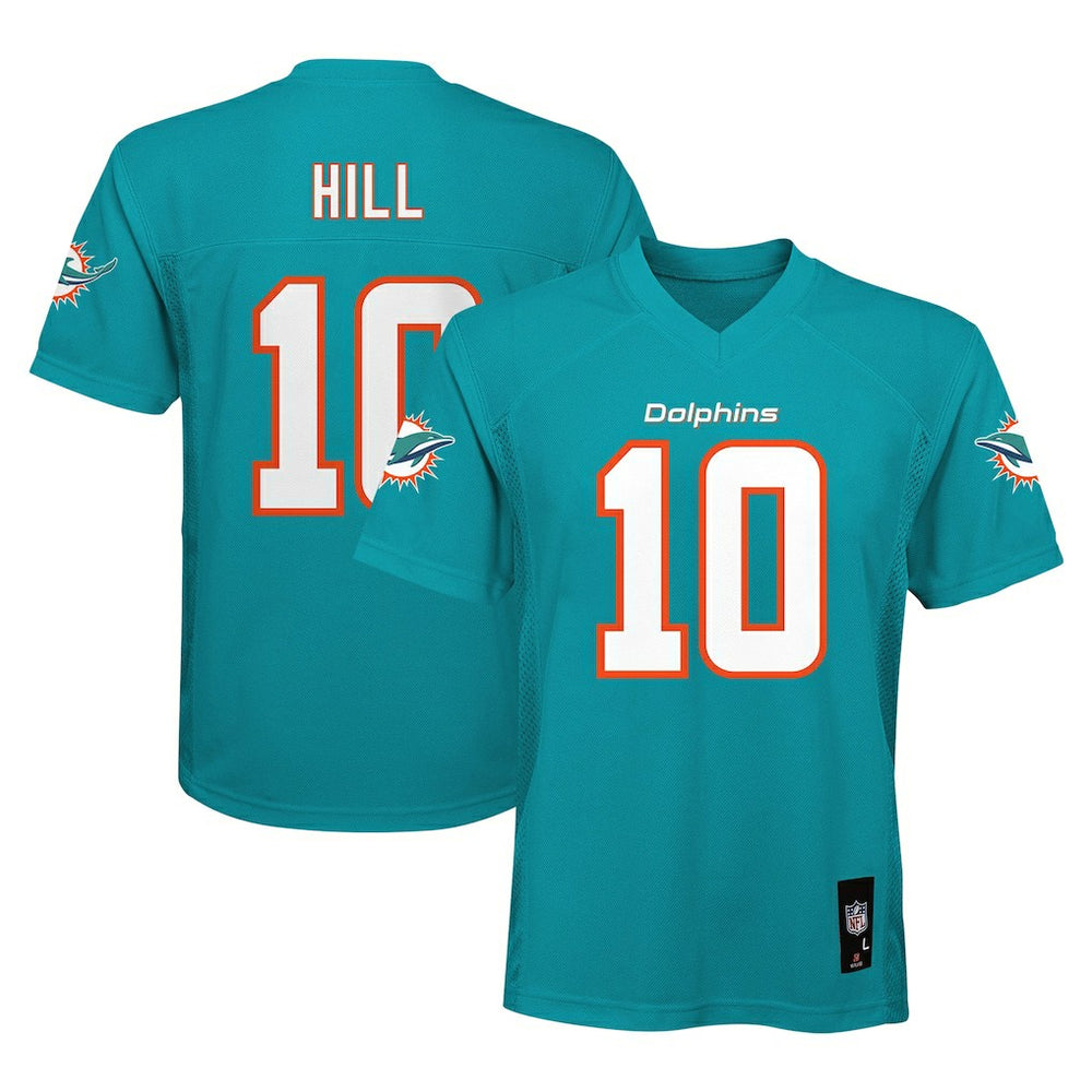Tyreek Hill Miami Dolphins Preschool Replica Player Jersey Aqua - NFL
