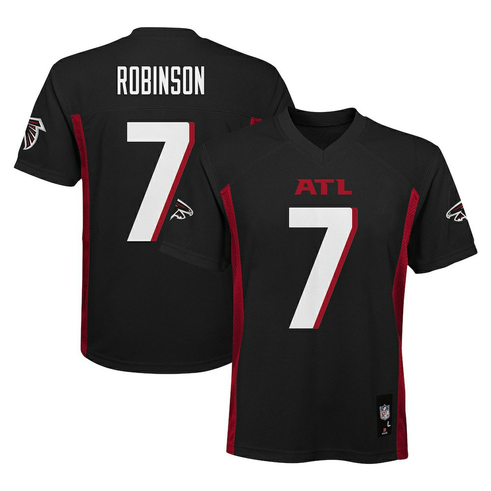 Bijan Robinson Atlanta Falcons Preschool Replica Player Jersey Black - NFL