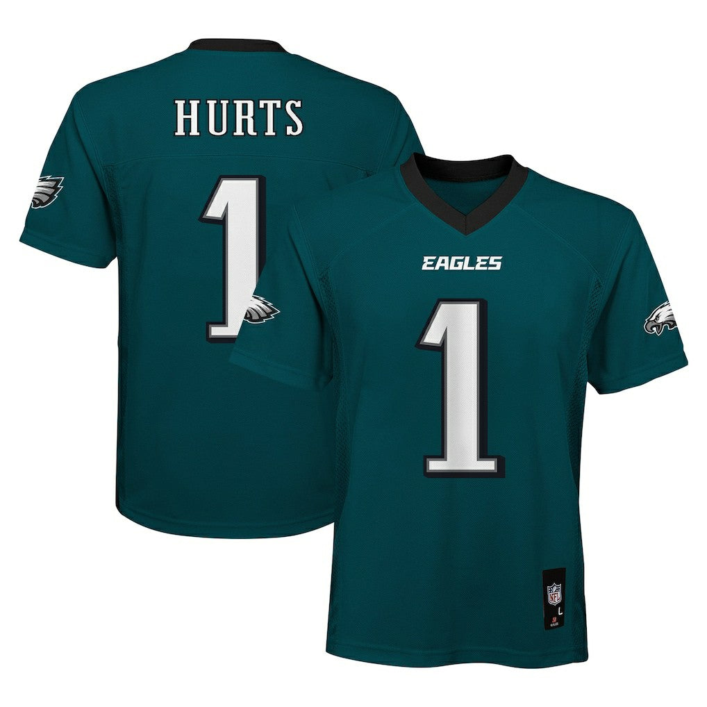 Jalen Hurts Philadelphia Eagles Preschool Replica Player Jersey Midnight Green - NFL
