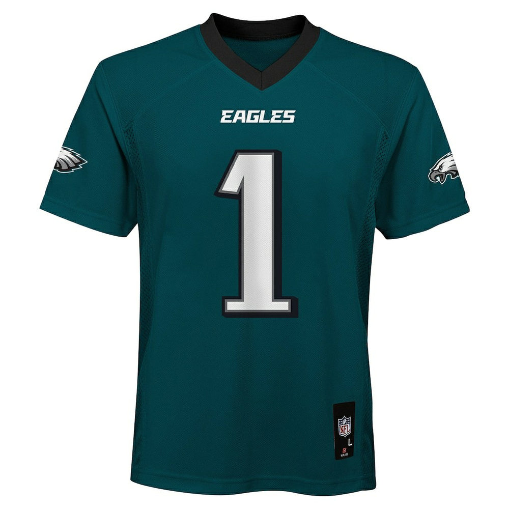 Jalen Hurts Philadelphia Eagles Preschool Replica Player Jersey Midnight Green - NFL