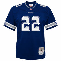 Emmitt Smith Dallas Cowboys Youth 1996 Legacy Jersey Navy - Mitchell & Ness
