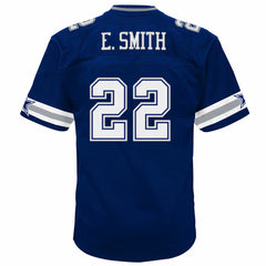 Emmitt Smith Dallas Cowboys Youth 1996 Legacy Jersey Navy - Mitchell & Ness