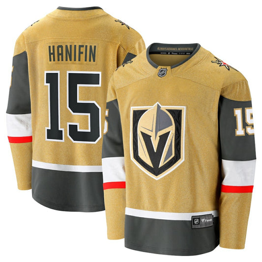 Noah Hanifin Vegas Golden Knights Fanatics Home Breakaway Jersey - Gold | NHL Jerseys
