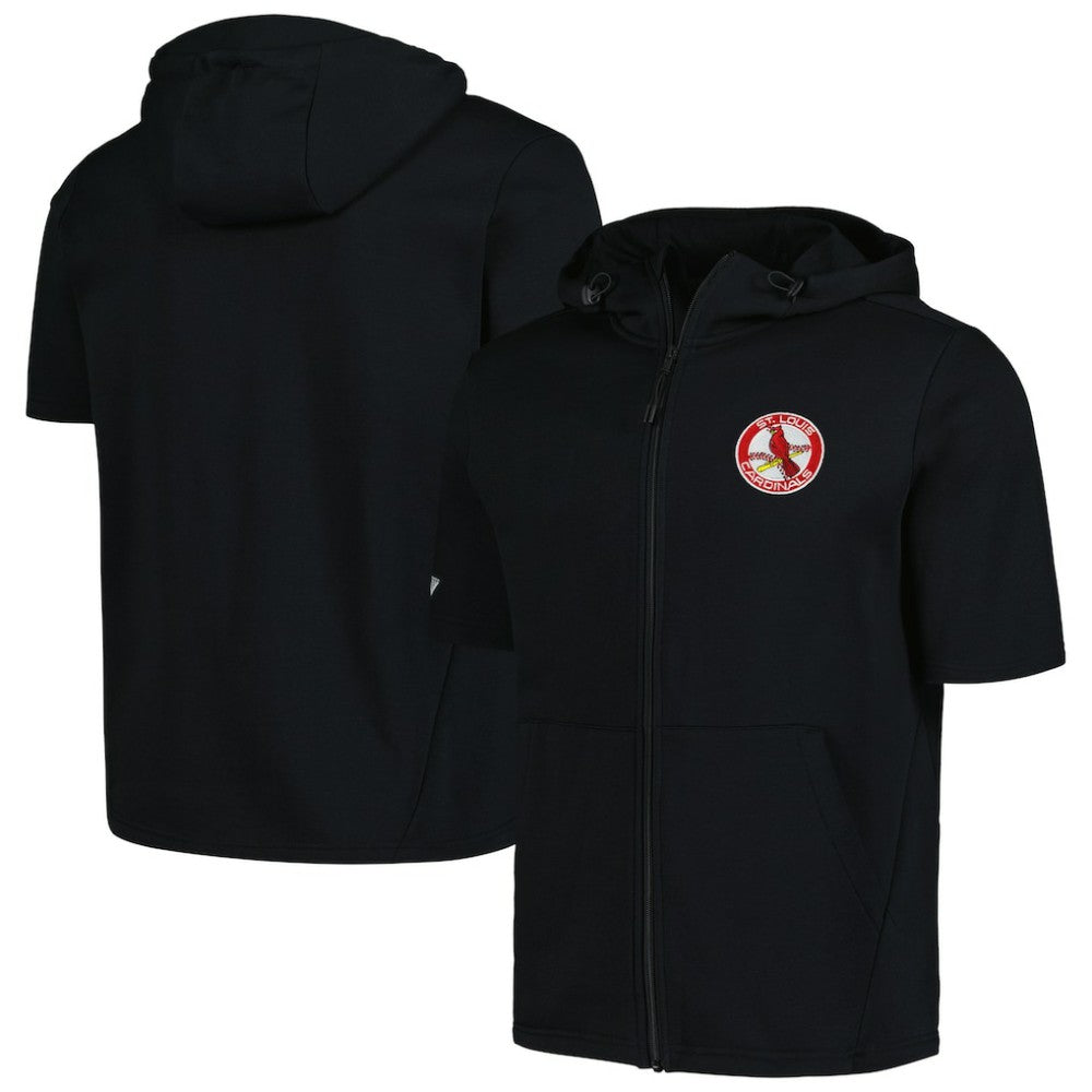 St. Louis Cardinals Levelwear Recruit Short Sleeve Full-Zip Hoodie discount