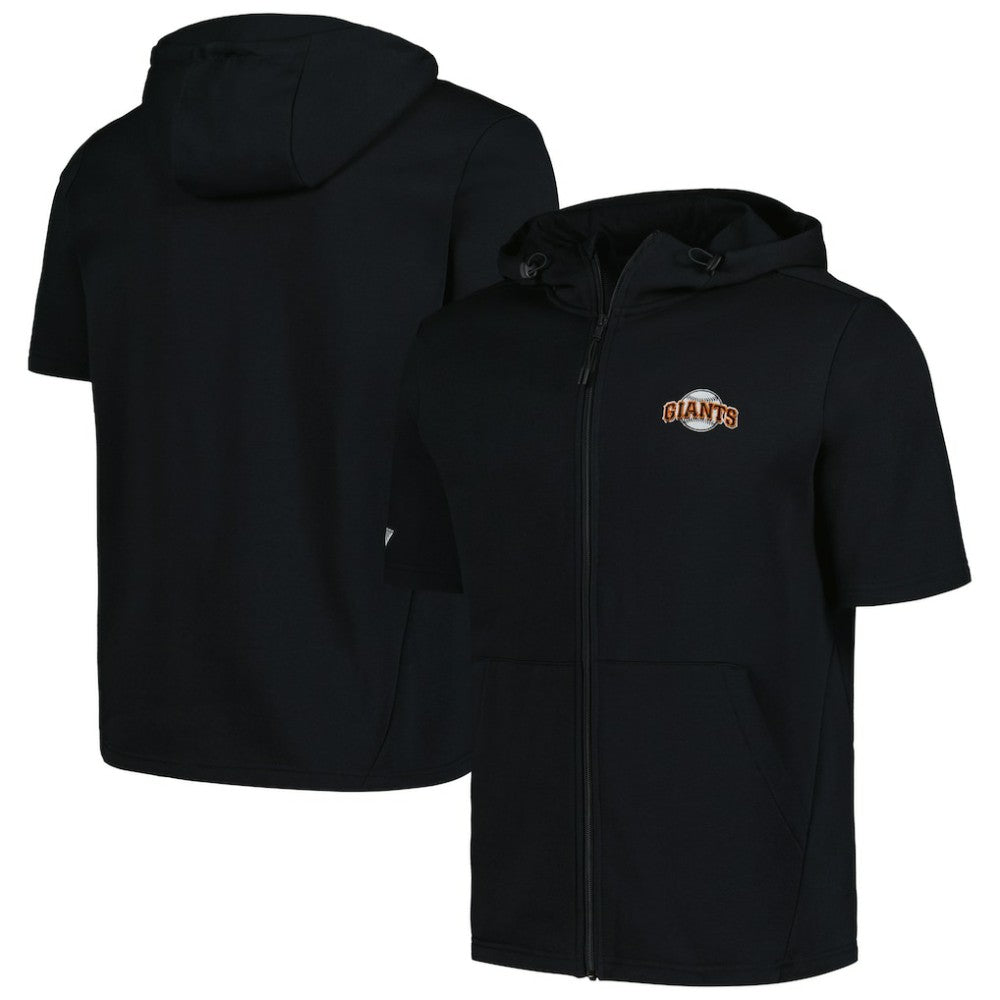 San Francisco Giants Levelwear Recruit Short Sleeve Full-Zip Hoodie for sale