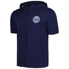 Detroit Tigers Levelwear Recruit Short Sleeve Full-Zip Hoodie Sale