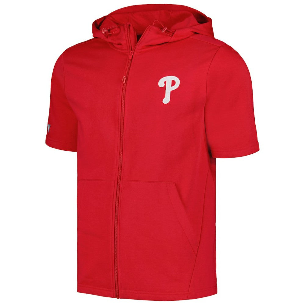 Philadelphia Phillies Levelwear Recruit Short Sleeve Full-Zip Hoodie Online