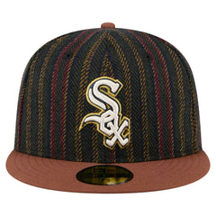 Chicago White Sox New Era Vintage Herringbone 59FIFTY Fitted Hat Clearance