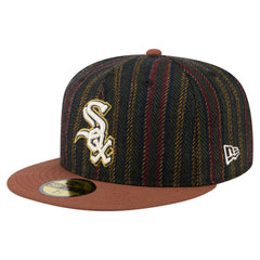 Chicago White Sox New Era Vintage Herringbone 59FIFTY Fitted Hat Clearance