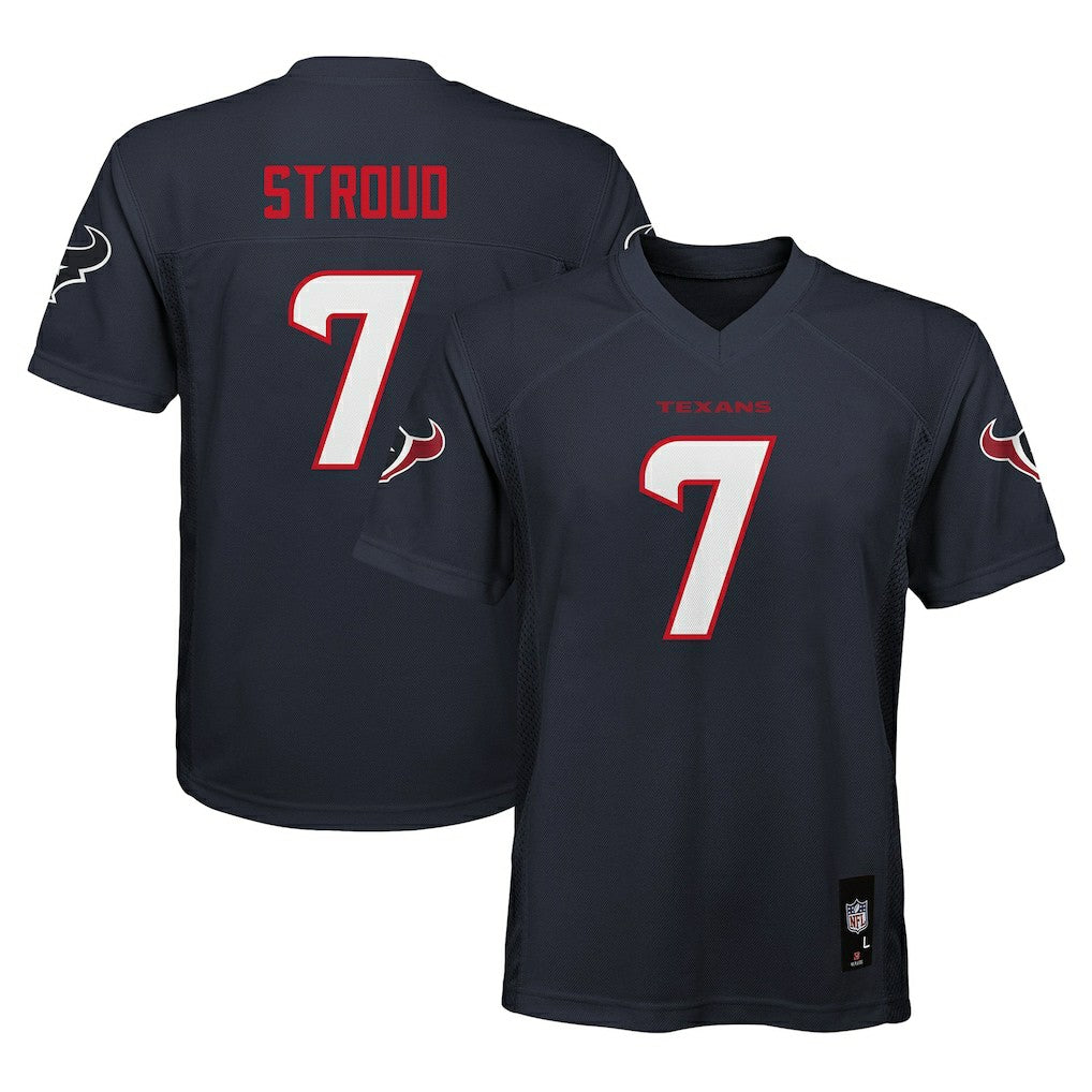 C.J. Stroud Houston Texans Youth Replica Player Jersey Navy - NFL