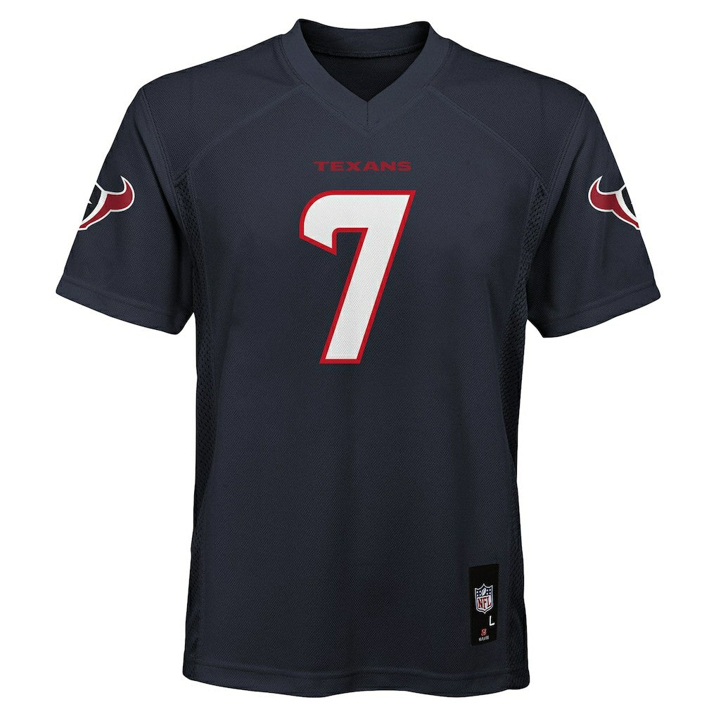 C.J. Stroud Houston Texans Youth Replica Player Jersey Navy - NFL